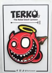 PIN TERKO THE REBEL DEVIL CARTOON