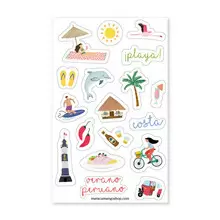 STICKERS VERANO PERUANO