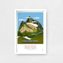 ART PRINT MACHU PICCHU PEQUEÑO