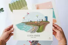 ART PRINT COSTA VERDE