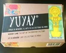 YUYAY JUEGO DE MEMORIA EL ARTE DE LAS CULTURAS DEL PERU